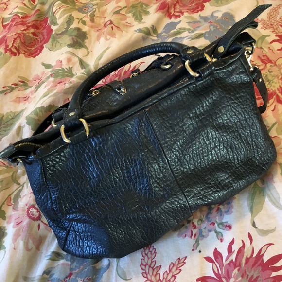 CRIZZAPI Bolsas Brazil Thick Pebbled Leather Zipper Detail Motorcycle Pouch LUXE - Picture 12 of 16